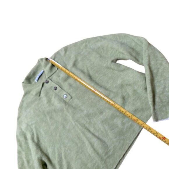 Acne Studios Kessa Summer Alpaca Knit Polo Sweater Size Large - Picture 6 of 7